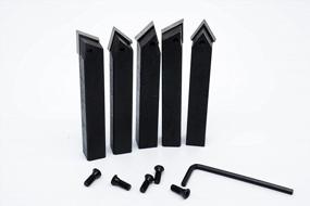 img 2 attached to 5Pcs 1/2 ''5CPS Set Carbide Mini Indexable Lathe Turning Tool Holder с вставками Биты-инструменты для токарных станков по металлу