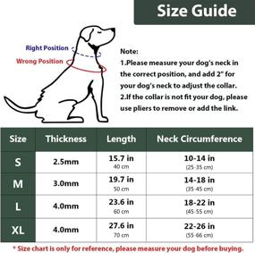 img 2 attached to 🐶 Adjustable Reflective Dog Collar with Quick Release Buckle for Small, Medium, and Large Dogs That Pull - Ideal for Walking and Training