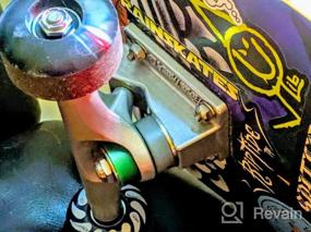 img 5 attached to Experience Superior Performance With Rollerex Phaser Skateboard Wheels - 92A 54Mm