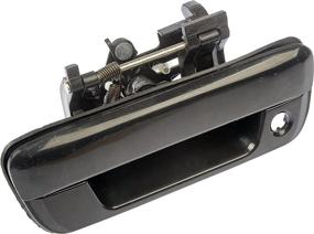 img 3 attached to 🚪 Dorman 80278 Tailgate Handle, Black - Compatible with Chevrolet / GMC Models