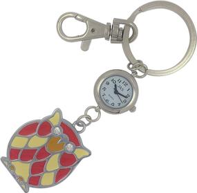 img 1 attached to JAS Unisex Novelty Keychain Silver Women's Watches ~ Wrist Watches