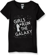 star wars black rebel medium girls' clothing : tops, tees & blouses logo