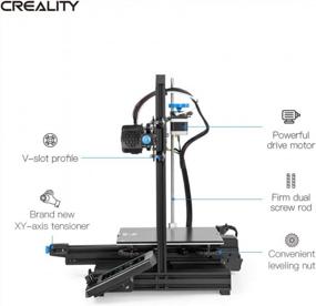 img 2 attached to Upgraded CCTREE Ender 3 V2 3D Printer With Integrated Structure Design, Silent Motherboard, MeanWell Power Supply, And Carborundum Glass Platform - Print Size Of 8.6X8.6X9.8 Inches