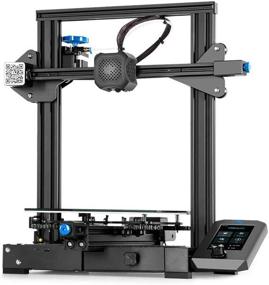 img 4 attached to Upgraded CCTREE Ender 3 V2 3D Printer With Integrated Structure Design, Silent Motherboard, MeanWell Power Supply, And Carborundum Glass Platform - Print Size Of 8.6X8.6X9.8 Inches