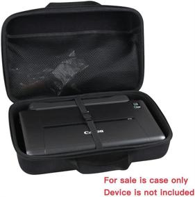img 3 attached to 🧳 Sturdy Hermitshell Hard Travel Case for Canon PIXMA TR150/iP110 – Perfect Protection with Battery Compatibility