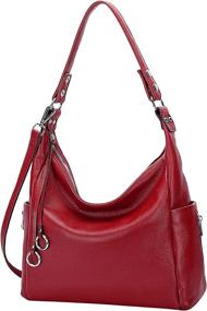 img 2 attached to OVER EARTH Crossbody O148E Black Women's Handbags & Wallets : Hobo Bags