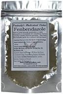 fenbendazole infused medicated flakes by peabody logo