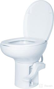 img 1 attached to 🚽 Thetford 1223.1308 Aqua-Magic Residence RV Toilet - Water Saver, High Profile, White (42173)