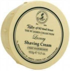 img 2 attached to 🪒 Premium St. James Collection Shaving Cream Bowl 150g by Taylor of Old Bond Street
