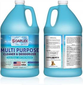 img 3 attached to Multi Purpose Cleaner Pet Odor Eliminator Floor Cleaner, Ocean Breeze Scent, PH Neutral, Mop Cleaning Formula 1 Gallon