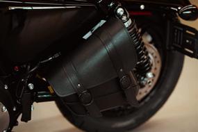 img 3 attached to 🏍️ Dowco Willie & Max Black Jack Swingarm Bag - Stylish and Practical Storage Solution for Sportster Motorcycles