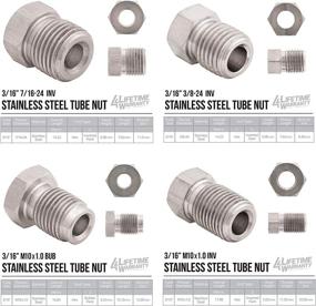 img 2 attached to 4LIFETIMELINES Stainless Replacement Fittings Thickness