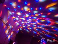 img 1 attached to Remote Controlled Lukasa Sound-Activated Disco Party Lights With 7 RGB Modes For Atmosphere, Strobe Light Effects, Ideal For Home Dance Room, DJ, Bar, Karaoke Nightclub, Xmas, Wedding, And Pub Shows review by Mitch Wright