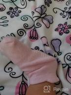 img 1 attached to Non-Slip Toddler Socks with Grips by CozyWay - Comfortable Ankle Socks for Baby, Infants, Kids, Little Girls and Boys review by Adrian Hayes