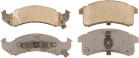 img 4 attached to Wagner ThermoQuiet QC623 Ceramic Brake Pads Set