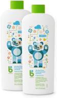 babyganics foaming hand sanitizer refill - alcohol-free, unscented, 16oz (pack of 2) - 99.9% germ protection logo