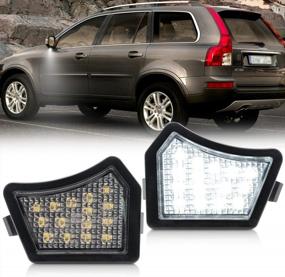 img 4 attached to Обновите стиль и безопасность своего Volvo с помощью полностью светодиодной боковой подсветки NSLUMO под зеркалом заднего вида — замена OEM