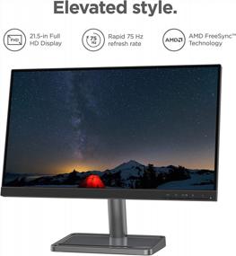 img 3 attached to 🖥️ Lenovo L22I 30 2022 Everyday Freesync Certified 21.5" Monitor, 1920X1080, 75Hz, ‎66CAKCC1US