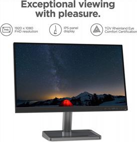 img 1 attached to 🖥️ Lenovo L22I 30 2022 Everyday Freesync Certified 21.5" Monitor, 1920X1080, 75Hz, ‎66CAKCC1US