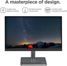 img 2 attached to 🖥️ Lenovo L22I 30 2022 Everyday Freesync Certified 21.5" Monitor, 1920X1080, 75Hz, ‎66CAKCC1US