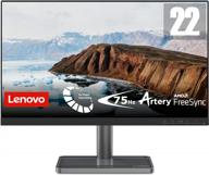 🖥️ lenovo l22i 30 2022 everyday freesync certified 21.5" monitor, 1920x1080, 75hz, ‎66cakcc1us logo
