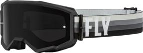 img 2 attached to Fly Racing Zone Goggles (Black/Grey W/Dark Smoke Lens