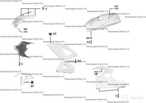 img 2 attached to 🏍️ Premium Motorcycle Fairing Bolt Kit: Yamaha YZF-R1 2004-2006 Body Screws, Fasteners, Hardware - Comprehensive Set