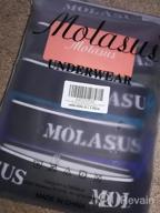 img 1 attached to Cotton Comfort And Flexibility: Molasus Men'S Stretch Trunks Underwear With Tagless Design And Pack Of 5 review by David Miller