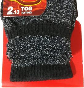 img 2 attached to Warm Up Your Winter With USBingoshop'S Insulated Men'S Thermal Socks - 2 Pairs