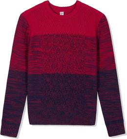 img 3 attached to 👕 Cotton Boys' Clothing Pullover Sweater with Sleeves by BOBOYOYO at Sweaters