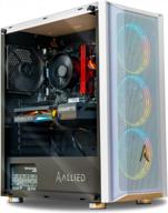 🎮 allied gaming patriot desktop pc: мощный amd ryzen 5 3600, rx 6700xt, 8 гб оперативной памяти ddr4, 512 гб ssd, материнская плата b450m mortar, блок питания 750 вт - готовность к wifi! логотип