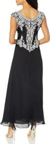 img 1 attached to Kara Womens Sleeve Beaded Silver Women's Clothing - Dresses