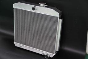 img 3 attached to High-Quality Blitech Aluminum Radiator For 1955-1957 Chevy Bel Air, Del Ray, One-Fifty, And Two-Ten Series With V8 Or 6CYL Core