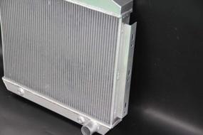 img 1 attached to High-Quality Blitech Aluminum Radiator For 1955-1957 Chevy Bel Air, Del Ray, One-Fifty, And Two-Ten Series With V8 Or 6CYL Core