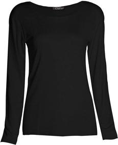 img 2 attached to 👚 Loxdonz Stretchy Girls' Sleeve T Shirt - Stylish Girls' Clothing Collection in Tops, Tees & Blouses