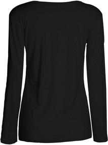 img 1 attached to 👚 Loxdonz Stretchy Girls' Sleeve T Shirt - Stylish Girls' Clothing Collection in Tops, Tees & Blouses