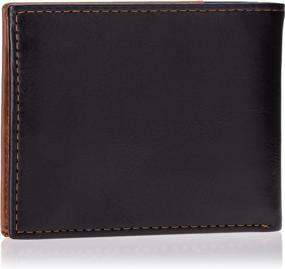 img 3 attached to Fashionable Fossil Mens RFID Bifold Wallet: Optimal Style and Security