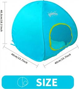 img 2 attached to Foldable Breathable Cat Tent Bed - Portable Pop Up Collapsible Kitten Indoor Outdoor Toy For Cats And Puppies, Random Color.