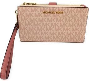 img 3 attached to Michael Kors Travel Double Wristlet Women's Handbags & Wallets ~ Wristlets