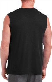 img 1 attached to Performance Cotton Muscle Men's Clothing by Amazon Essentials for Enhanced Results