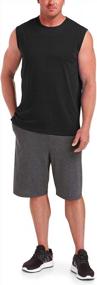 img 2 attached to Performance Cotton Muscle Men's Clothing by Amazon Essentials for Enhanced Results