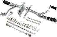 🏍️ harley sportster xl 883 1200 1991-2003 chrome forward control pegs levers & linkage kit логотип