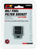 🔧 performance tool w80683 24mm low profile oil and fuel filter socket логотип