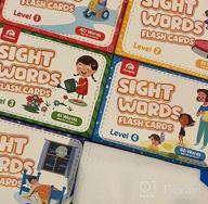 img 1 attached to Coogam Sight Words Flashcards - 220 Dolch Sightwords Game With Pictures & Sentences,Literacy Learning Reading Cards Toy For Kindergarten,Home School Kids 3 4 5 Year Old review by Anthony Wiley