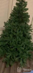 img 7 attached to WBHome 5FT Decorated Artificial Christmas Tree: Blue Silver Ornaments, 200 LED Lights Included