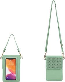 img 2 attached to Emoin Lightweight Leather Crossbody Shoulder Women's Handbags & Wallets : Crossbody Bags