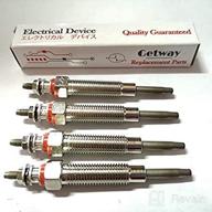 enhanced performance with golden gear glow plug for mitsubishi 4m40 pajero montero canter delica triton 11v logo