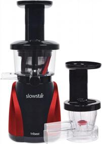 img 4 attached to Tribest Slowstar SW-2000 Red Cold Press Juicer & Juice Extractor With Mincer