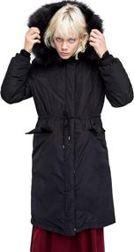 img 1 attached to 🧥 Hooded Fleece Jacket for Winter Women's Clothing - Kooosin Coats, Jackets & Vests