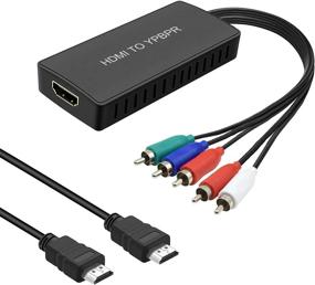 img 4 attached to HDMI To Component Converter: 1080P HDMI To YPbPr/RGB Adapter For PC, Xbox, PS3, Roku & DVD Players - RuiPuo